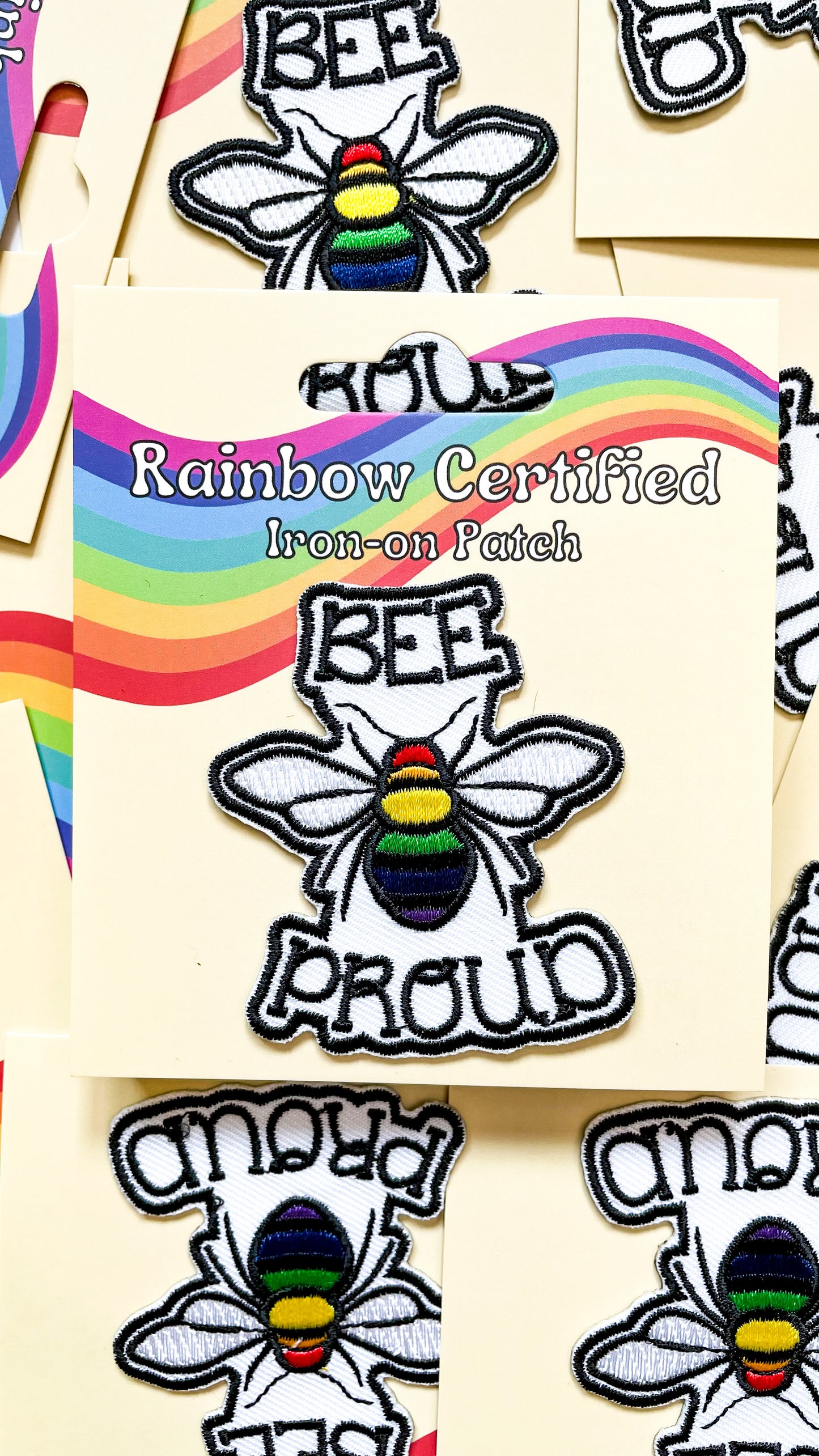 Iron-On LGBTQ+ Patches 4 Pack Bundle!