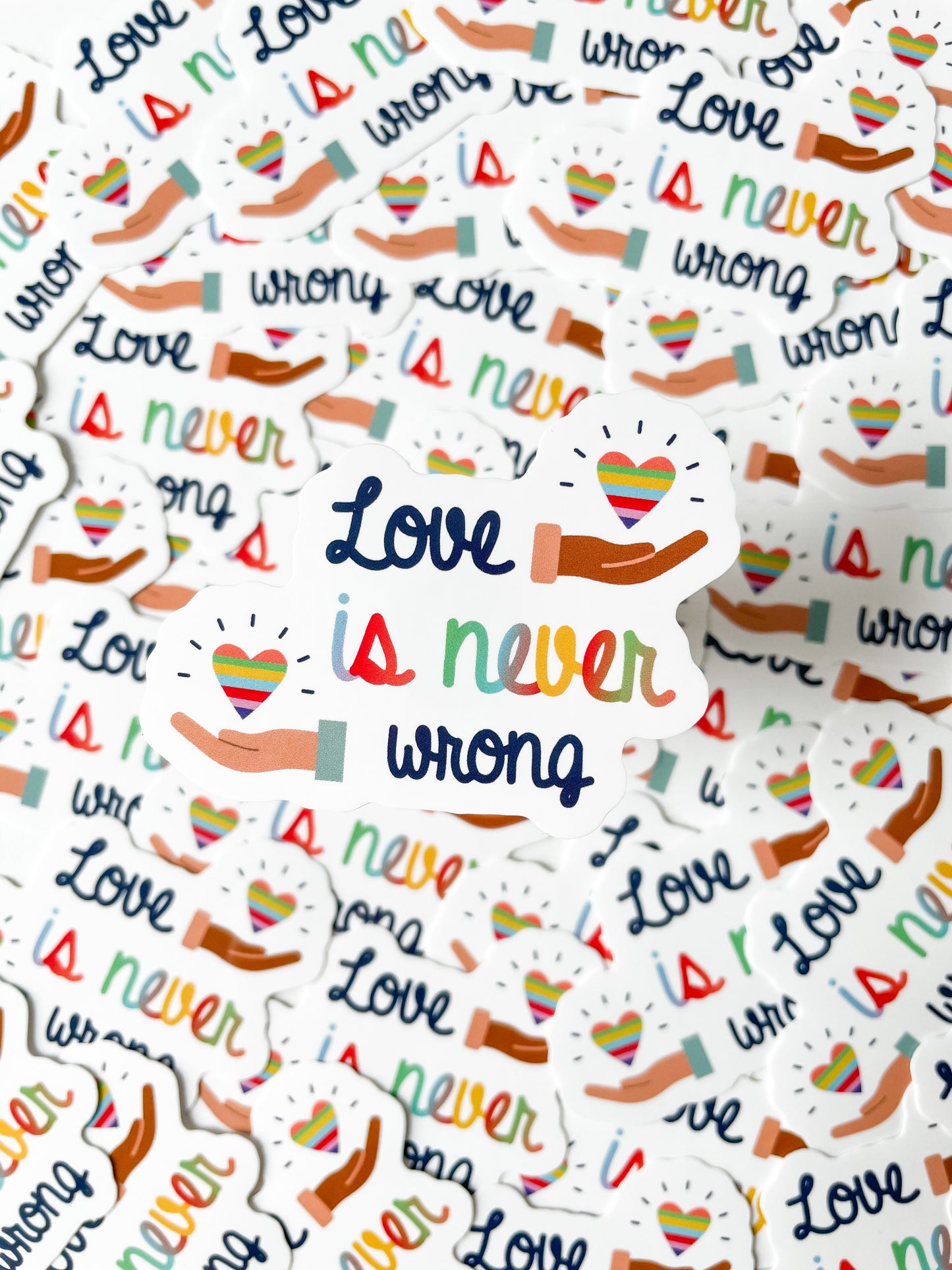 Love is Never Wrong Sticker