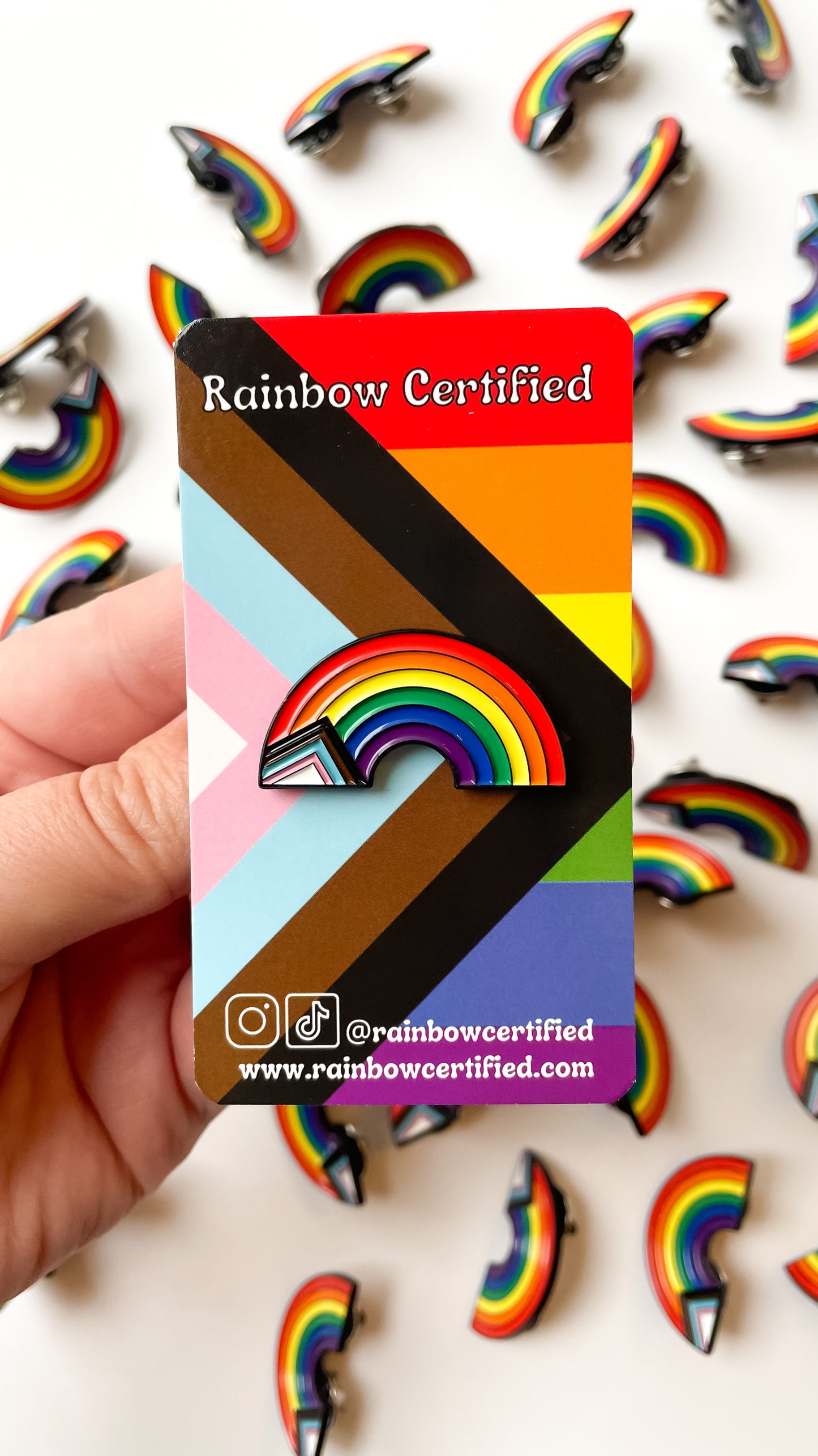 Progressive Rainbow Pin