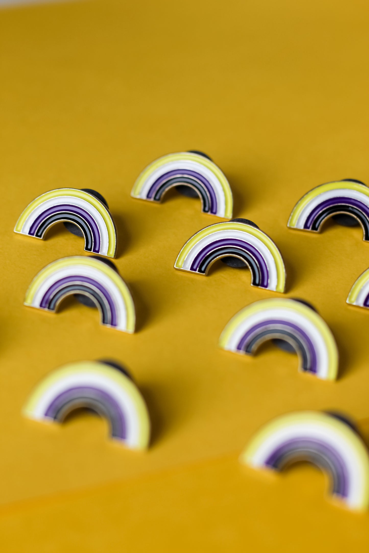 Non-Binary Pride Rainbow Pin