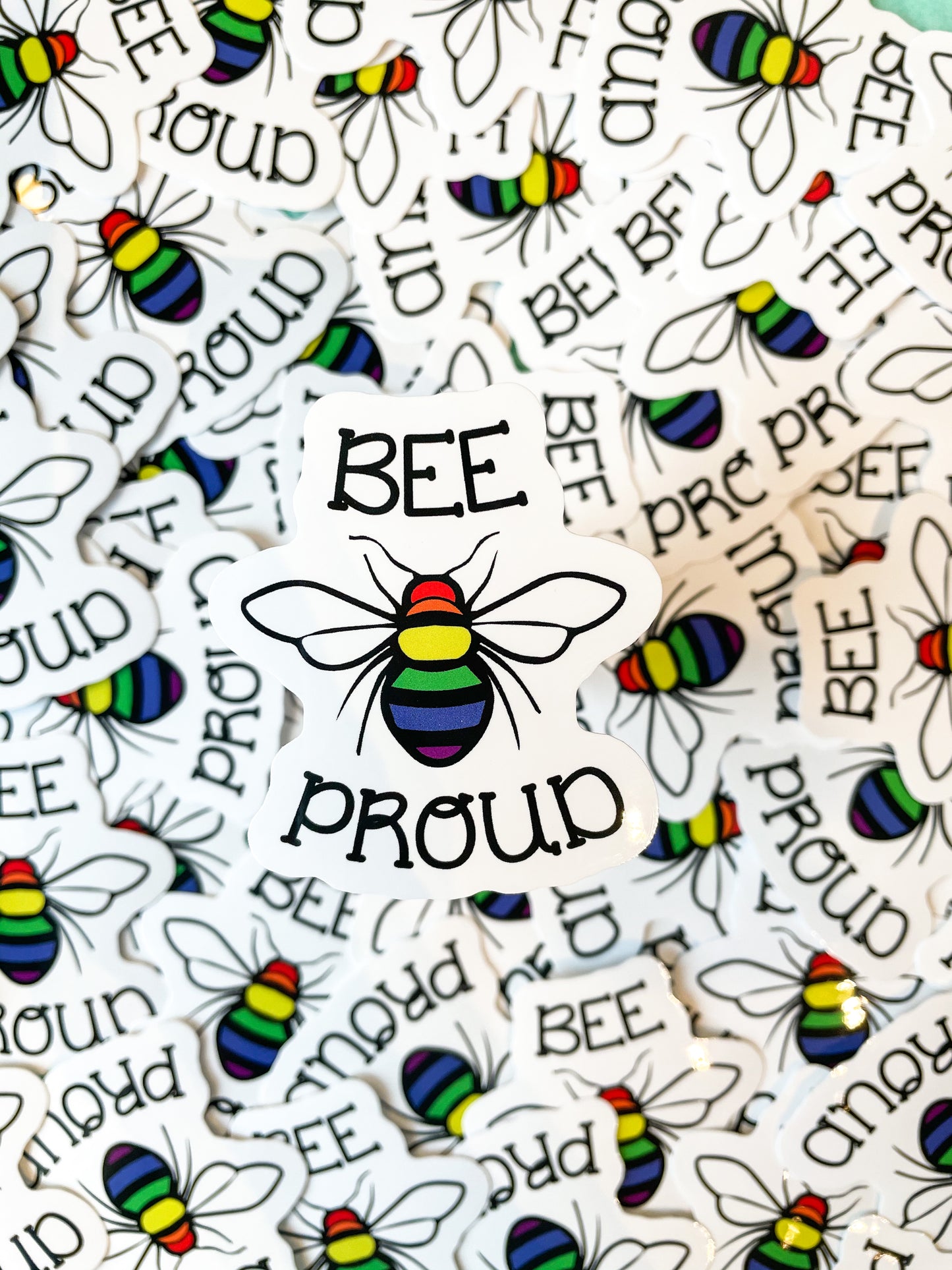 Bee Proud Sticker