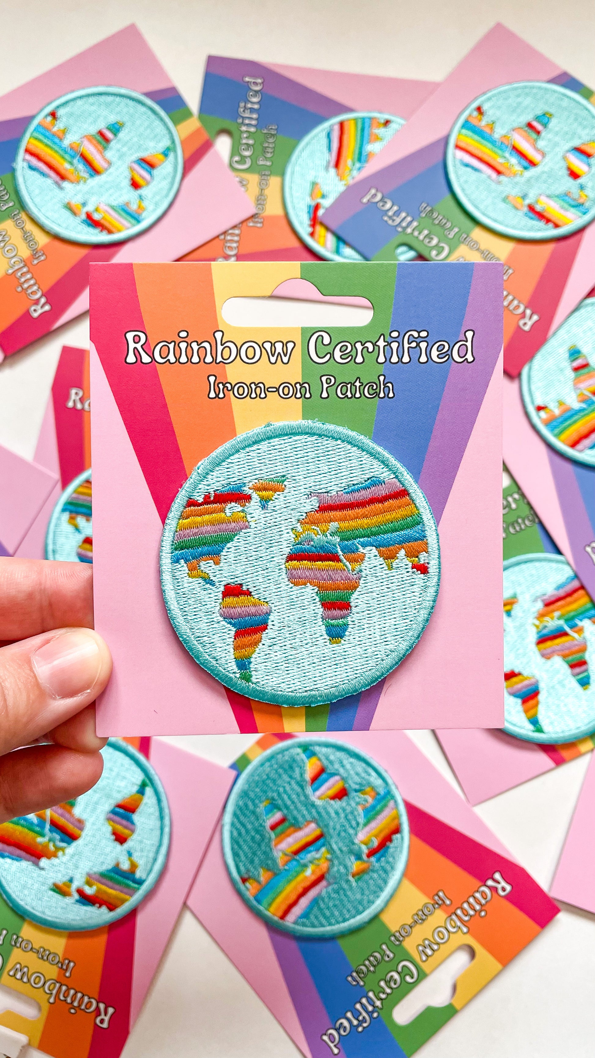 Iron-On LGBTQ+ Patches 4 Pack Bundle!