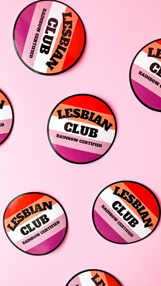 Lesbian Club Sticker