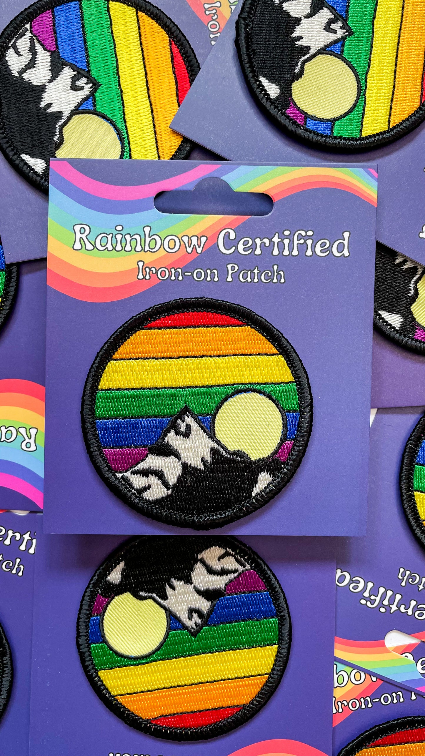 Iron-On LGBTQ+ Patches 4 Pack Bundle!