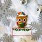 Owl Single LGBTQ+ Christmas Ornament