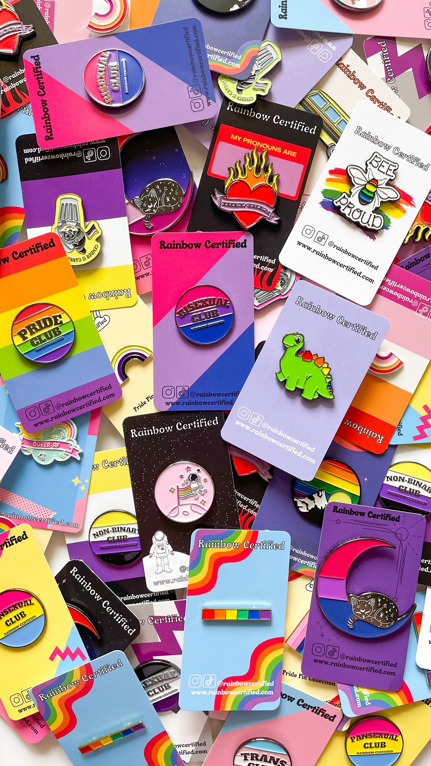 Pick Any 5 LGBTQ+ Enamel Pins